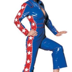 Halloween costume Charlie’s Angel Racer Jump Suit